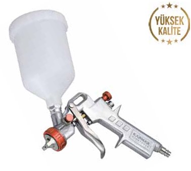 KAPMAX HAVALI ÜSTEN DEPO BOYA TABANCASI 1.8 MM 1 KOLİ:2